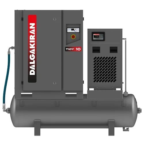 DALGAKIRAN TIDY-N 10 · ресивер 250 л · 1880 × 715 × 1606 мм