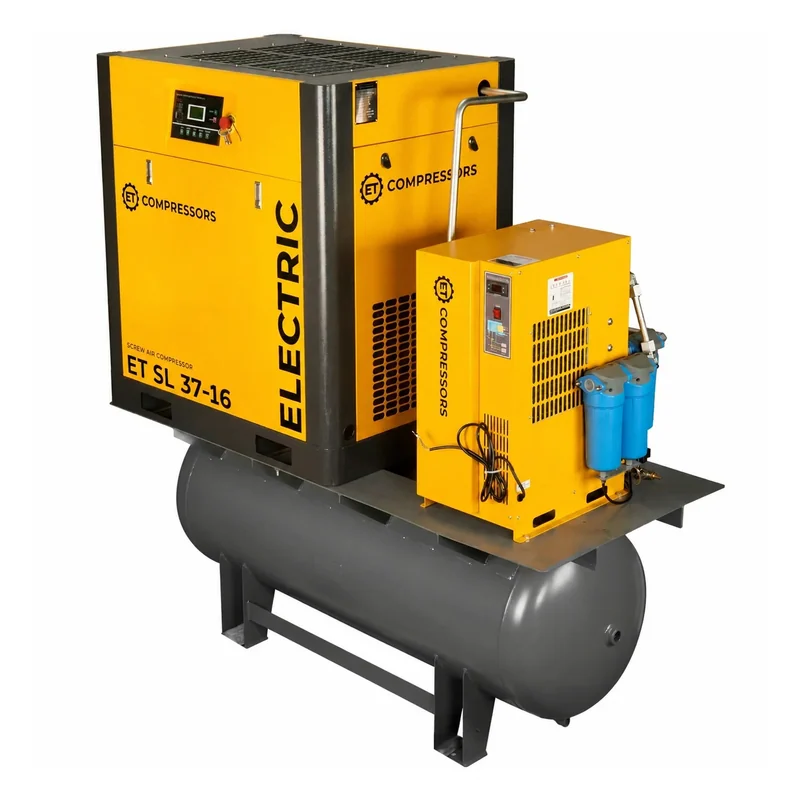 Винтовой компрессор ET-Compressors SL 37-16-500 VS PM ES (IP55) на ресивере с осушителем
