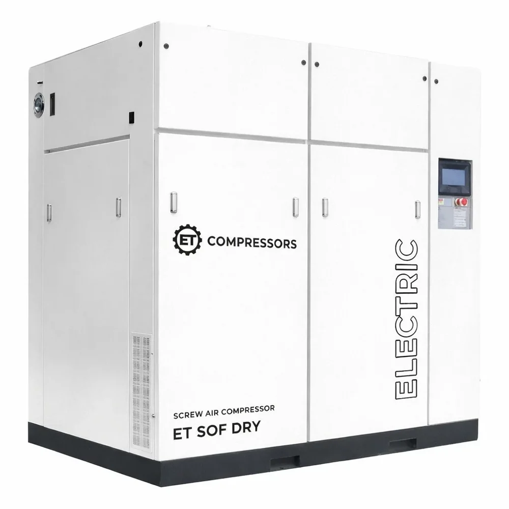 Винтовой компрессор ET-Compressors SOF Dry 280-08 VS PM (IP55) безмасляный
