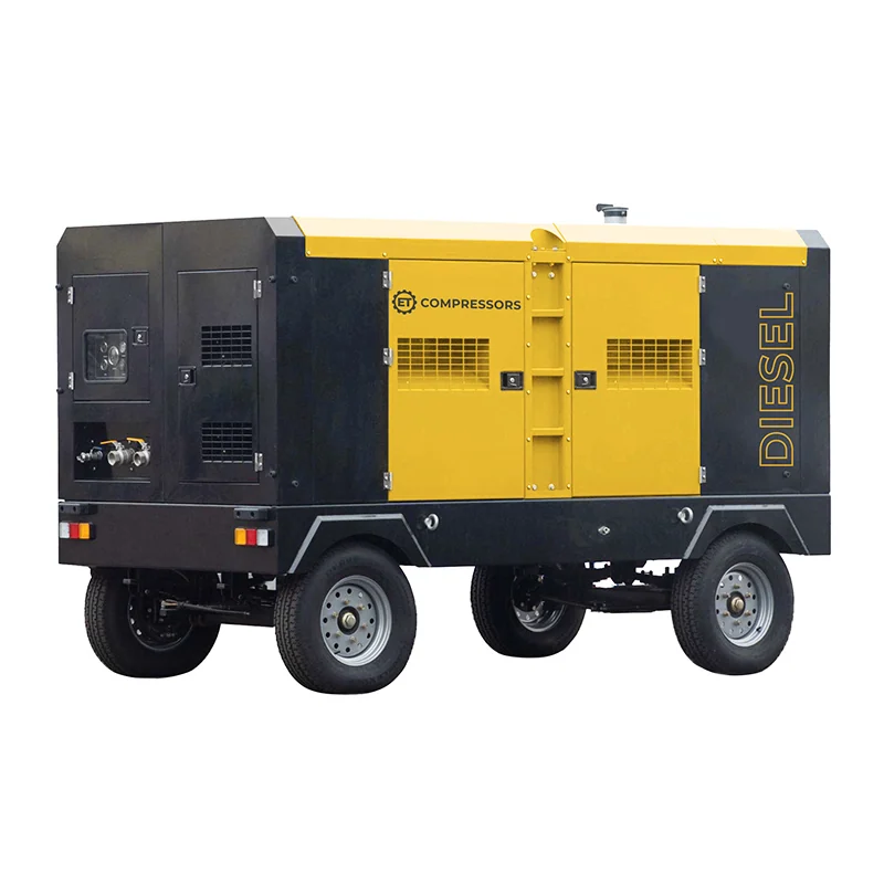 Дизельный винтовой компрессор ET-Compressors ET SD 920T-10 на шасси