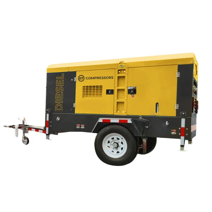 Дизельный винтовой компрессор ET-Compressors ET SD 535T-10 на шасси